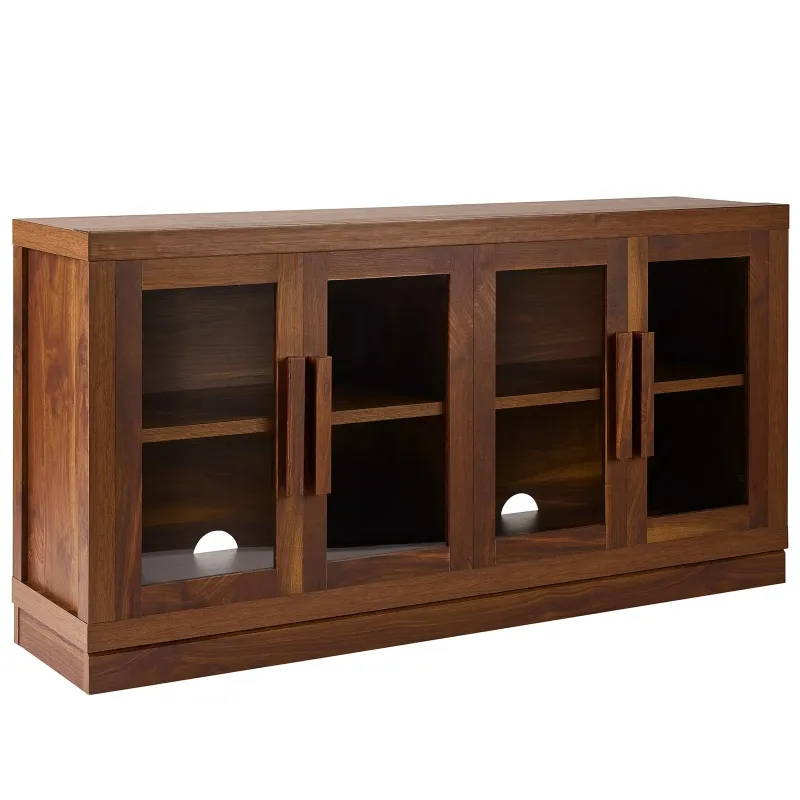 Photo 1 of Better Homes & Gardens 441424 Ezra TV Stand for TVs up to 70", Warm Walnut
