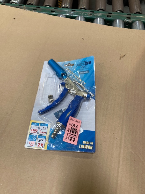 Photo 1 of FIRSTINFO A18563US Windstorm High Volume Air Blow Gun with Adjustable Air Flow and High Flow Nozzle