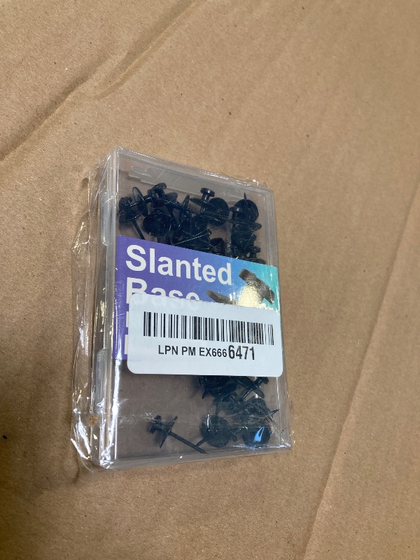 Photo 1 of OIAOIW 50pcs black thumb tacks for wall picture hangers heavy duty push pins for wall double headed thumbtacks for hanging metal wall tacks wall pins nails hooks