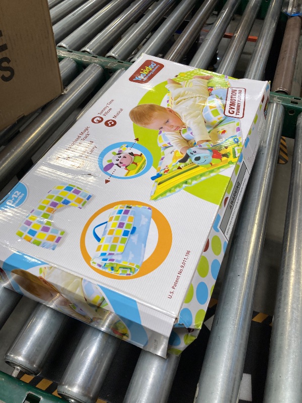 Photo 1 of Yookidoo Baby Tummy Time Mat Newborn Musical Playmat & Outdoor Gym. Pillow, Teething Toys and Portable Fold-Up Case. 0-12 Months.