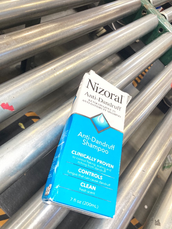 Photo 1 of Nizoral Anti-Dandruff Shampoo with 1% Ketoconazole, Fresh Scent, 7 Fl Oz