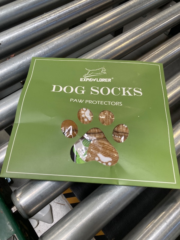 Photo 1 of EXPAWLORER Anti Slip Dog Socks to Prevent Licking Paws, Dog Shoes for Hot Pavement, Dog Booties for Small Medium Large Senior Dogs, Traction Control Boots & Paw Protectors for Hardwood Floors