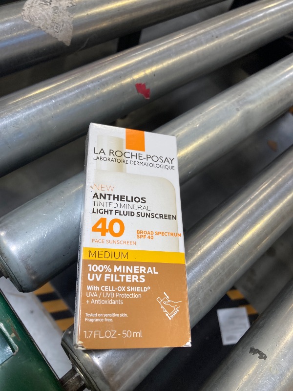 Photo 1 of La Roche-Posay Anthelios Tinted Sunscreen SPF 40+, Broad Spectrum SPF + Antioxidants, Titanium Dioxide & Zinc Oxide Sunscreen, 4 Flexible Shades With No White Cast, Oil Free & Oxybenzone Free