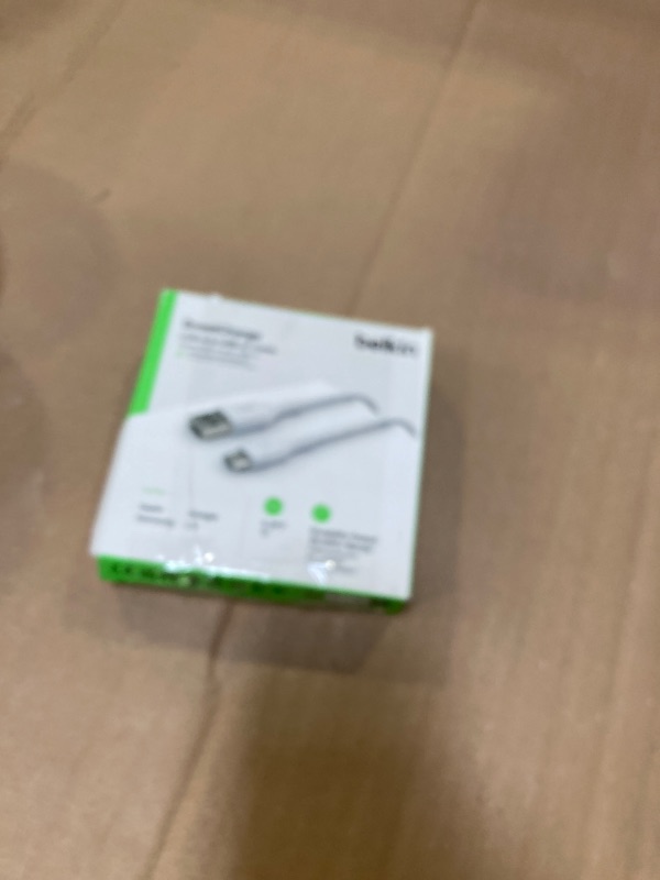 Photo 1 of Belkin USB A to USB C Cable, 3.3ft, 15W - Type C Charger, iPhone Charger Cord for iPhone 16 & 15, Galaxy S25, Pixel 9, iPad Pro, Airpods Pro, Switch, CarPlay & More - White