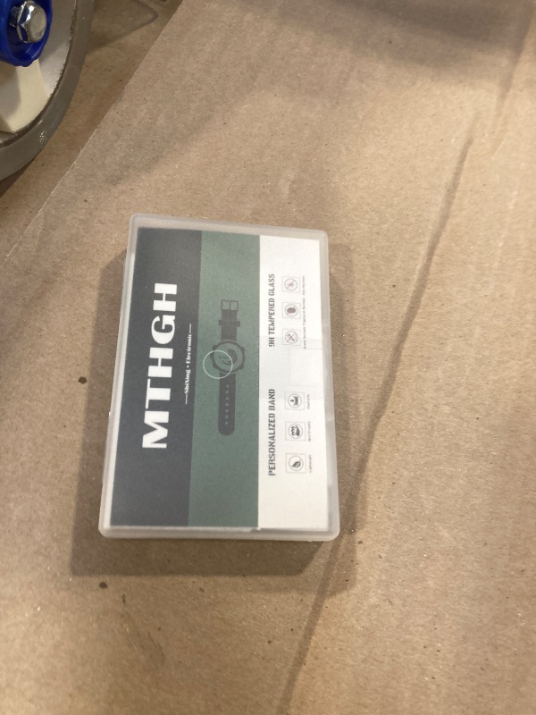 Photo 1 of MTHGH 48mm(1.89inch) Diameter Screen Protector,(4 Pack) 9H Hardness Tempered Glass Screen Protector for Universal Round Watch with Anti-Scratch,Anti-Explosion,Bubble-Free,High-Definition