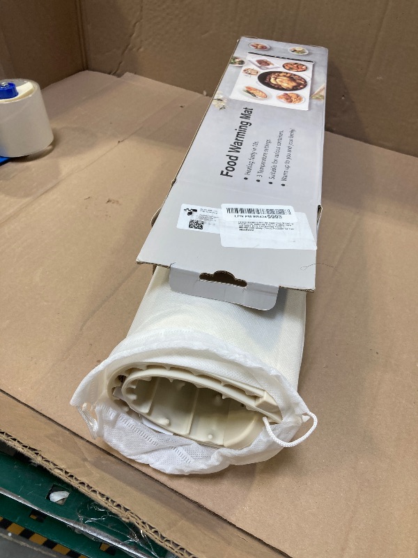 Photo 1 of Warming Mat for Food,Food Warming Mat,Electric Warming Tray for Buffets Party and Home Daily Use,Heating Fastly in 10s,Portable Design,Timed Function for Your Family.