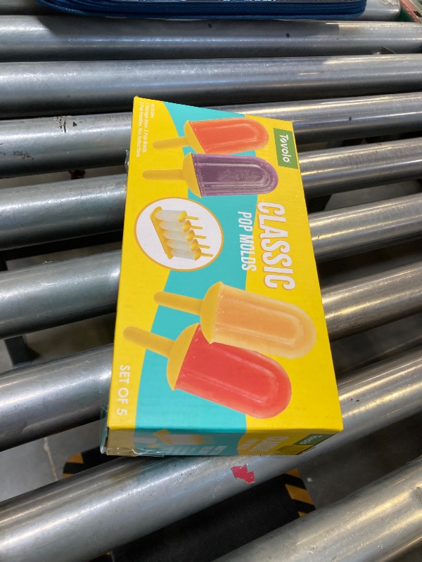 Photo 1 of Tovolo Popsicle Molds with Sticks (5-Pack, Classic) - Reusable Ice Pop Molds & Sticks for Homemade Flavored Ice Pops & Frozen Snacks - Popsicle Maker with Stand, Dishwasher Safe & BPA-Free
