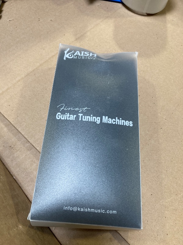 Photo 1 of KAISH Nickel 3+3 Locking Tuners 21:1 Locking Tuning Machines Locking Tuning keys with Vintage Keystone Buttons for USA LP/Les Paul/SG/ES/Acoustic Guitars