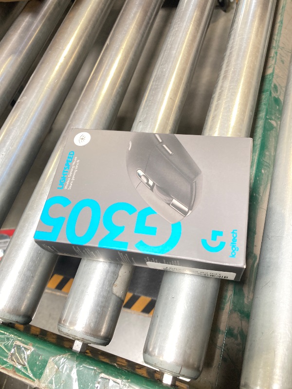 Photo 1 of Logitech G305 LIGHTSPEED Wireless Gaming Mouse, Hero 12K Sensor, 12,000 DPI, Lightweight, 6 Programmable Buttons, 250h Battery Life, On-Board Memory, PC/Mac - Black