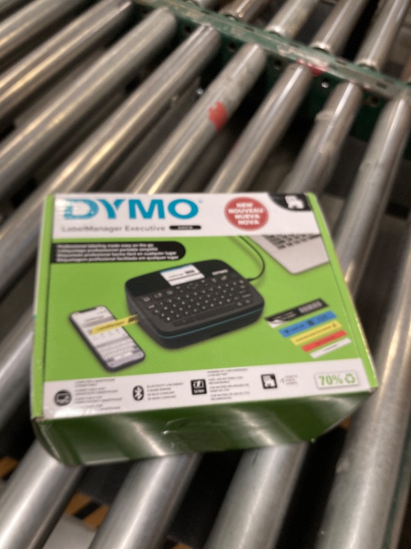 Photo 1 of DYMO LabelManager Executive 640 CB Portable Label Printer | Compact Label Maker Machine with QWERTY Keyboard | Bluetooth & USB Connectivity | Compatible D1 Standard & Durable Labels