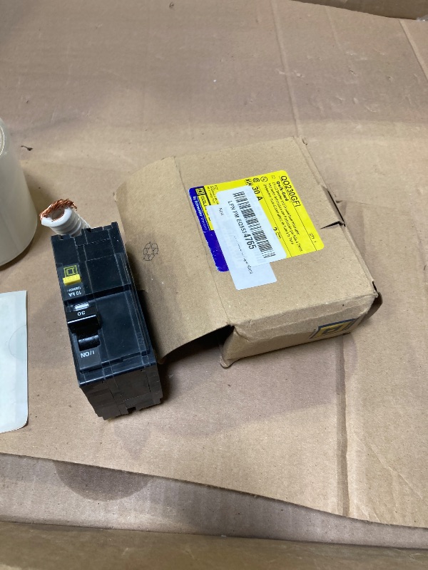 Photo 1 of Square D by Schneider Electric Square D - QO230GFICP QO Circuit Breaker, 30-Amp, 120/240V, 2-Pole, GFCI, Plug-In Mount