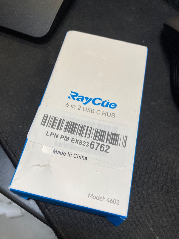 Photo 1 of RayCue USB C Adapter for MacBook Pro/MacBook Air M1 M2 M3 2023 2022 2021 13" 15" 16",6 in 1 USB-C Hub MacBook Pro Accessories with 3 USB 3.0 Ports, USB C to SD/TF Card Reader and Thunderbolt 3 PD Port