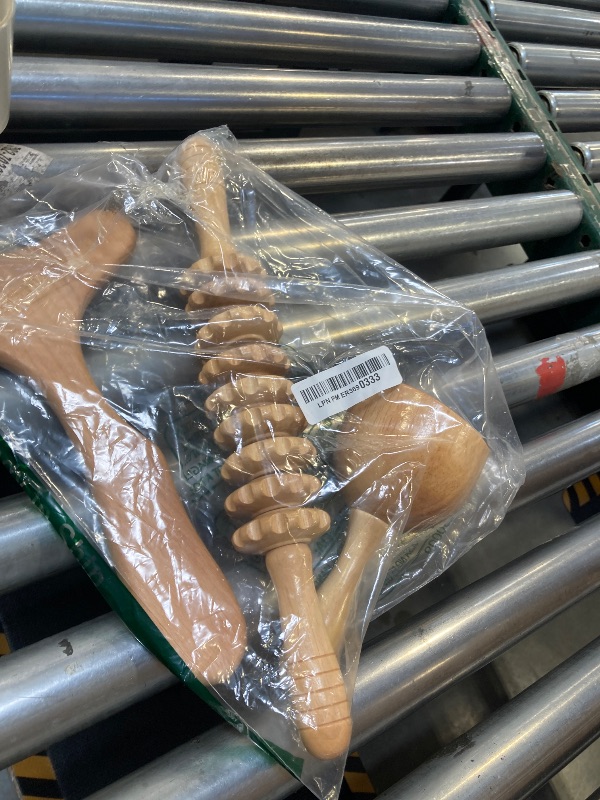 Photo 1 of Komogir 3-in-1 Wood Therapy Massage Tools Lymphatic Drainage Massager Wooden Massager for Maderoterapia,Anti-Cellulite, Body Sculpting & Contouring