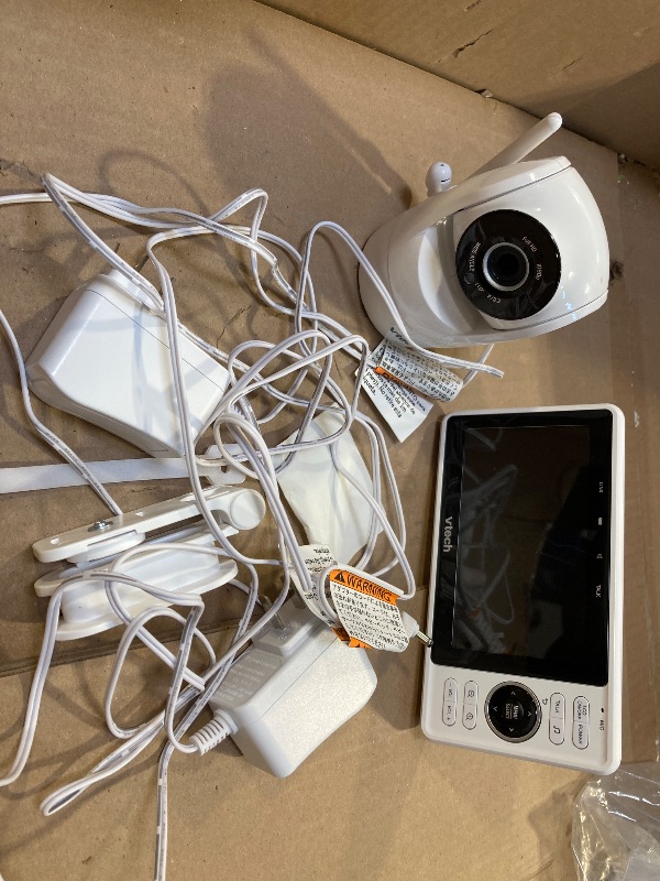 Photo 1 of VTech Upgraded Smart WiFi Baby Monitor, 1080p FHD Camera and 5" HD IPS Display, Free App with Motion Video, Sound/Motion Detection and Notifications, Fully Remote Pan-Tilt-Zoom: VM901