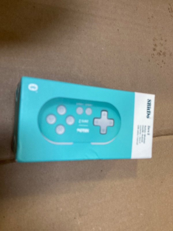 Photo 1 of 8Bitdo Zero 2 Bluetooth Gamepad Keychain Sized Mini Controller for Switch, Windows, Android, macOS & Raspberry Pi(Turquoise Edition)