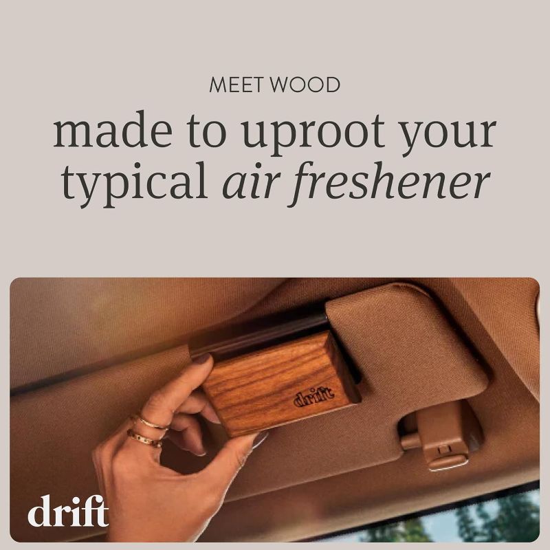 Photo 1 of Drift Car Air Freshener - Wood Fragrance - Automotive Odor Eliminator - Car Fresheners Long Lasting - Variety Scent Refill -  ----- NO CLIP INCLUDED