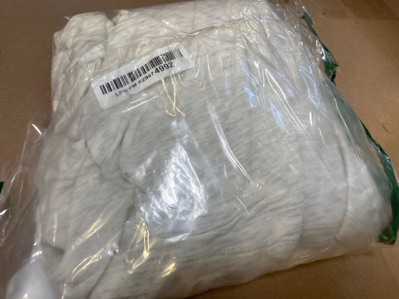 Photo 1 of Amazon Essentials Women's Relaxed-Fit Ultra-Lightweight Open-Front Cardigan, White Space Dye, XX-Large