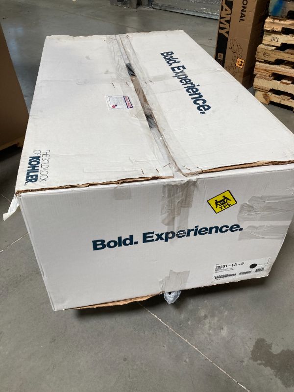 Photo 1 of KOHLER K-20201-LA-0 Underscore Bathtub, White Product Dimensions	60"L x 30"W x 19"H