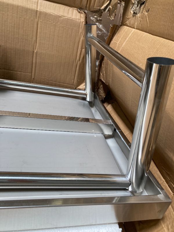 Photo 1 of YITAHOME Stainless Steel Freestanding Utility Sink with 2 Drainboards - Single Bowl NSF Commercial Large Prep Sink with Storage Shelf for Restaurant, Laundry, Garage,Outdoor Use 60in