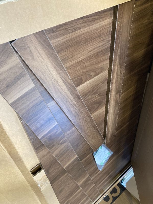 Photo 1 of OfficeSimpli Large Washer Dryer Countertop 30 x 58 - Made in USA - Laundry Countertop Over Washer and Dryer, Laundry Room Countertop Organization Solution with Non-Slip Pads, California Walnut