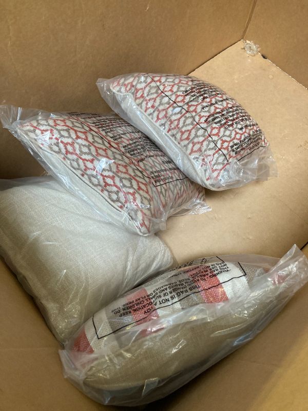 Photo 1 of Cushions only-----Signature Design by Ashley  Outdoor Patio Eucalyptus Sofa Beige