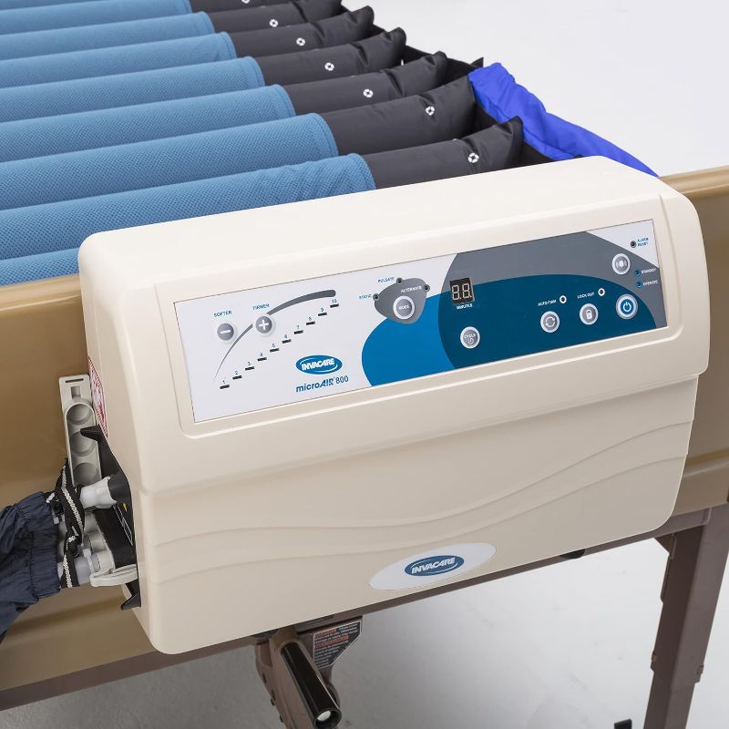 Photo 1 of Invacare microAIR 48" Alternating Pressure Low Air Loss Mattress System, 1000 lb. Weight Capacity, MA800B48
