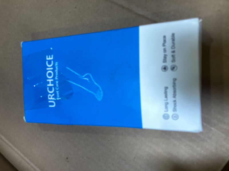 Photo 1 of 6 Pairs Gel Arch Support Cushions for Men & Women, Shoe Insoles for Flat Feet, Reusable Arch Inserts for Plantar Fasciitis, Adhesive Arch Pad for Relieve Pressure and Feet Pain