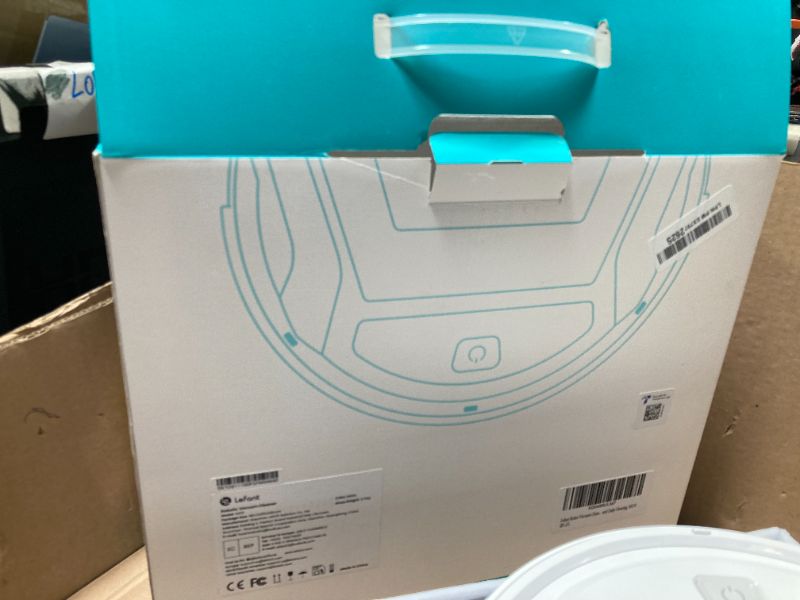 Photo 1 of Lefant Robot Vacuum Cleaner, Strong Suction, 120 Mins Runtime, Slim, Low Noise, Automatic Self-Charging, Wi-Fi/App/Alexa Control, Ideal for Pet Hair Hard Floor and Daily Cleaning, M210