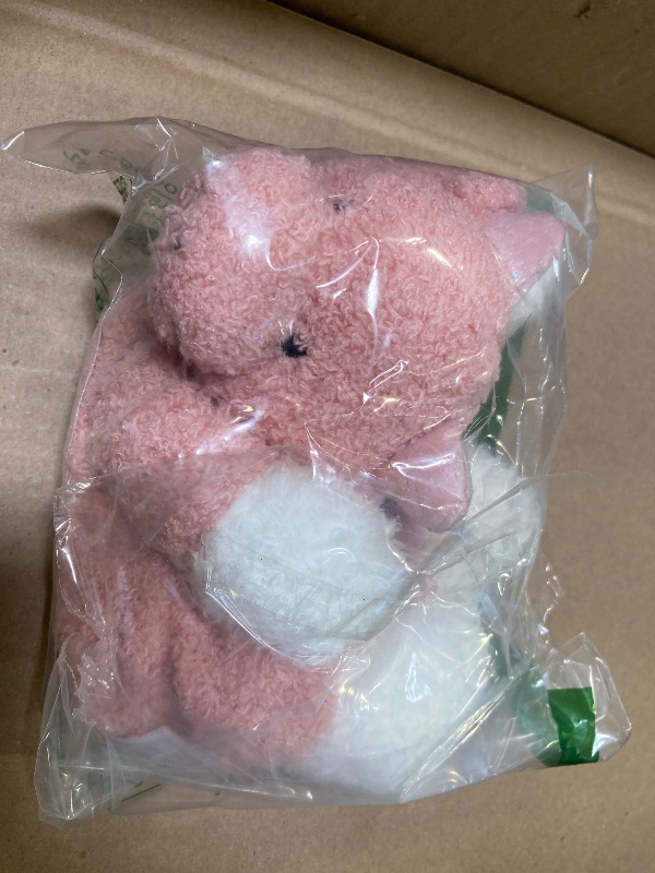 Photo 1 of Apricot Lamb Dragon Snuggler Blanket Soft Loveys for Babies, Security Blanket for Baby Boy and Girl, for Infant and Toddlers
