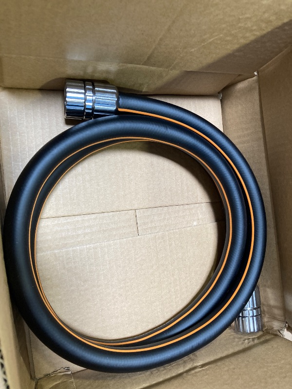 Photo 1 of Giraffe Tools Leader Hose 5ft x 5/8", Custom Length, Heavy Duty, No Kink, Flexible, Rubber Garden Hose, Leakproof Water Hose with Female to Female Fittings, 600 Burst PSI
