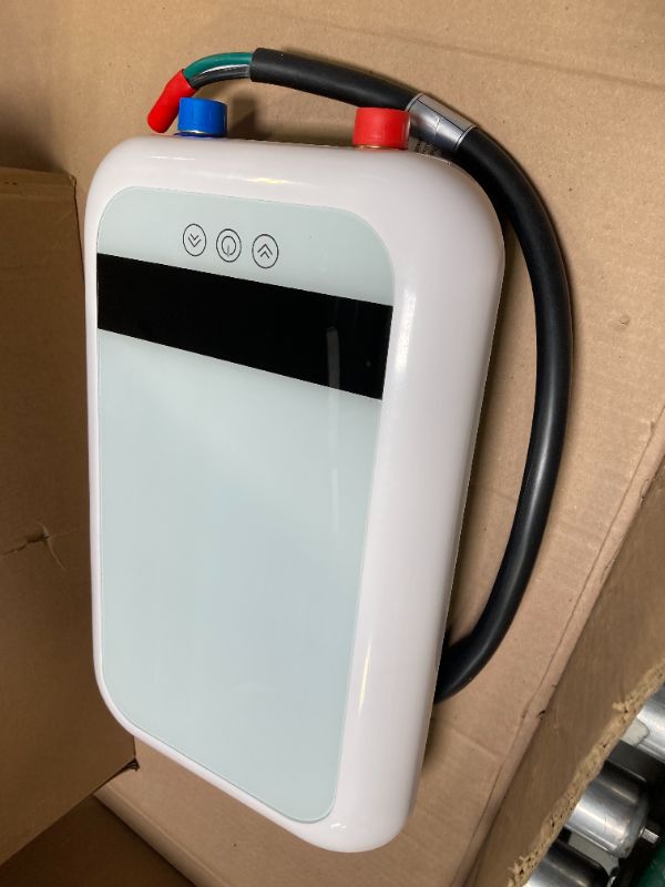 Photo 1 of 4500W Tankless Electric Water Heater, 110V With Digital Display, Instant Hot On Demand Under Sink