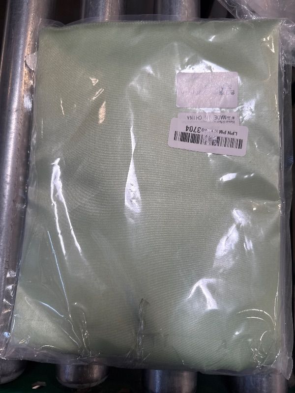 Photo 1 of Homiest 12 Pack Sage Green Satin Napkins - 20x20 Inch Square Decorative Dinner Napkins for Wedding, Restaurant, Banquet, Graduation Party