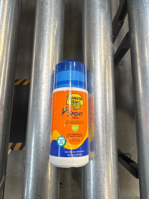 Photo 1 of Banana Boat Sport Ultra SPF 60 Roll On Sunscreen, 2.5oz | Travel Size Sunscreen Roller, Roll On Sunblock SPF 60, Oxybenzone-Free, Water Resistant, 2.5oz