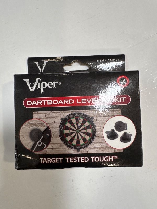 Photo 1 of Viper by GLD Products Dartboard Leveler Kit, Black
