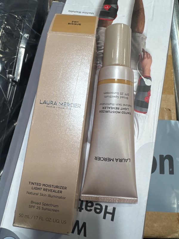 Photo 1 of Laura Mercier Tinted Moisturizer Light Revealer Natural Skin Illuminator with SPF 25: All Day Hydration, Ultra-Sheer Coverage, Luminous & Radiant Finish, Skin Tint, Bisque