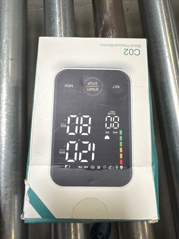Photo 1 of Oklar Blood Pressure Monitor Upper Arm Monitors for Home Use BP Machine Sphygmomanometer with 2x120 Reading Memory Adjustable Arm Cuff 8.7"-15.7" Large Display with LED Background Light Storage Bag