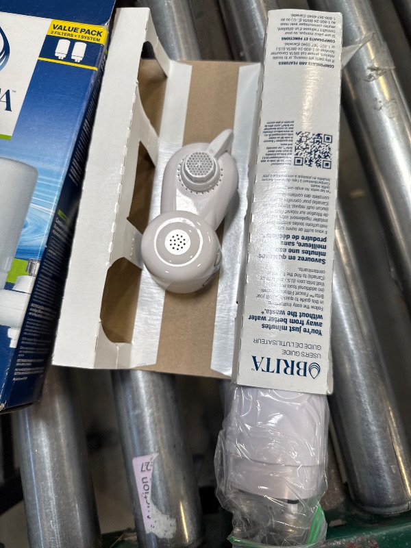 Photo 1 of Brita Faucet Mount Water Filter System, White, No-Wait Filtration, Easy Install, Multi-Use Tap Water Filter for Kitchens, Bathrooms & Small Spaces
