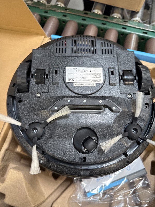 Photo 1 of SereneLife Robot Vacuum Cleaner - Self Charging Robo Vacuum Cleaner - 1200pa Suction, Self Path Navigation, 70 Min Run Time - Carpet Hardwood Linoleum Tile PUCRCX70