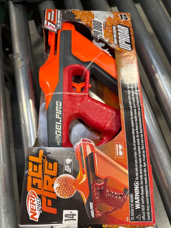 Photo 1 of Nerf Pro Gelfire Uproar Full Auto Blaster, 150 FPS, 10,000 Gelfire Rounds, 400 Round Hopper, Eyewear, Ages 14+