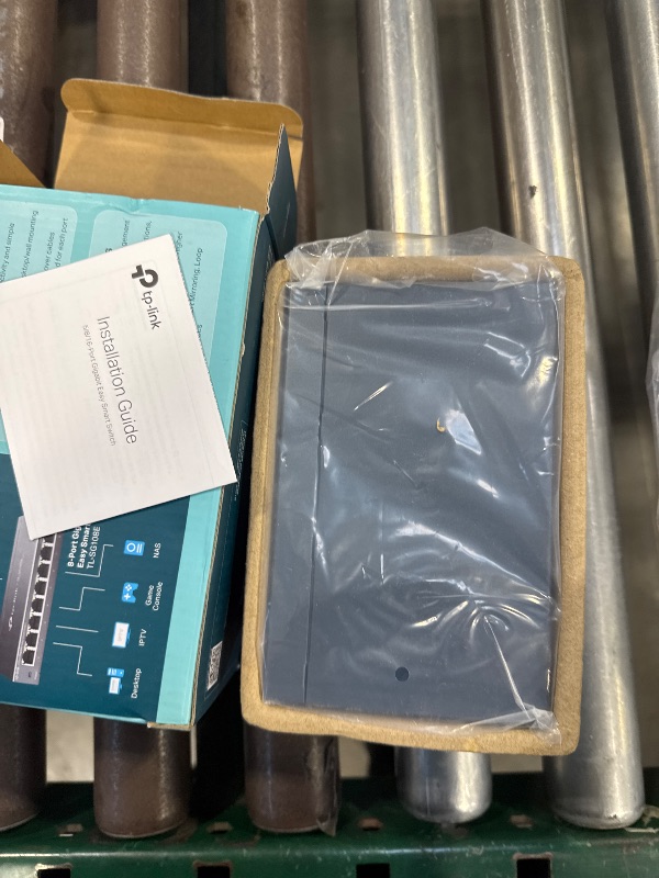 Photo 1 of TP-Link 8 Port Gigabit Switch | Easy Smart Managed | Plug & Play | Desktop/Wall-Mount | Sturdy Metal w/ Shielded Ports | Support QoS, Vlan, IGMP and LAG (TL-SG108E)
