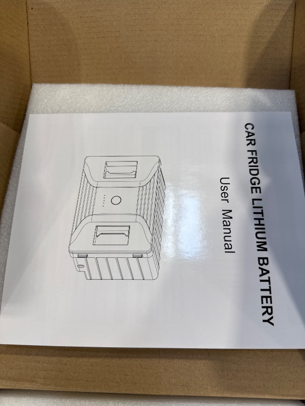 Photo 1 of Euhomy Car Refrigerator Battery for CFJ/TWW/CFIM/CFG/CFW, 12/24V DC and 120-240V AC, Freezer Fridge Cooler, for Car, RV, Camping and Home Use