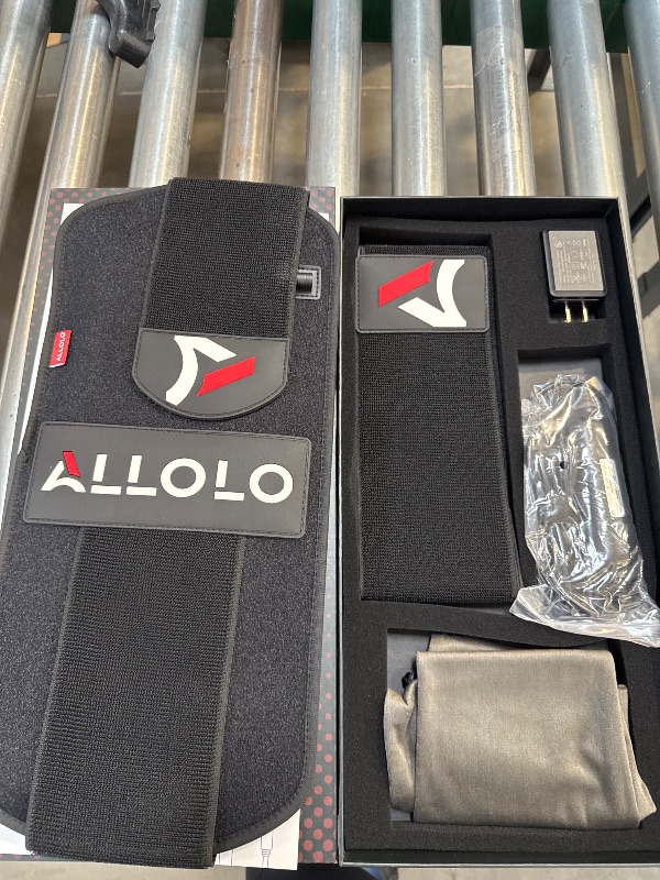 Photo 1 of ALLOLO Red Light Therapy for Body, 16.7"*7.9" 660nm&850nm Infrared Red Light Therapy Belt with Pulse for Back Waist Muscle Pain Relief, 3-in-1 LED Bead with Controller Timer Gift for Women Men