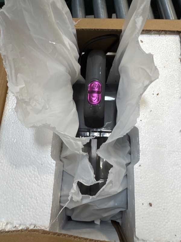 Photo 1 of FEPPO Mattress Vacuum Cleaner, 16Kpa Bed Vacuum Cleaner with 253.7nm UV-C Light, 140°F Heat, HEPA Filter & Ultrasonic, Versatile Handheld Vacuums for Bed, Sofa, Couch, Crib(Corded, 500W)