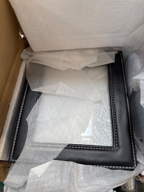 Photo 1 of SONGMICS 8-Slot Watch Box, Lockable Watch Case with Glass Lid, 2 Layers, with 1 Drawer for Rings, Bracelets, Gift Idea, Black Synthetic Leather, Black Lining UJWB080B01