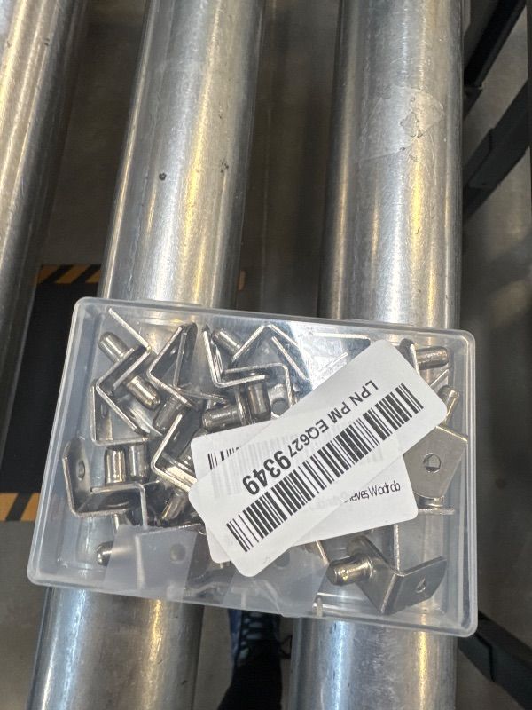 Photo 1 of 1/4 Inch Shelf Support Peg?Support Cabinet Shelf Pins?Shelf Bracket Pegs with Hole?L-Shaped Furniture Replacement Peg for Cabinets,Shelves,Wodrob
