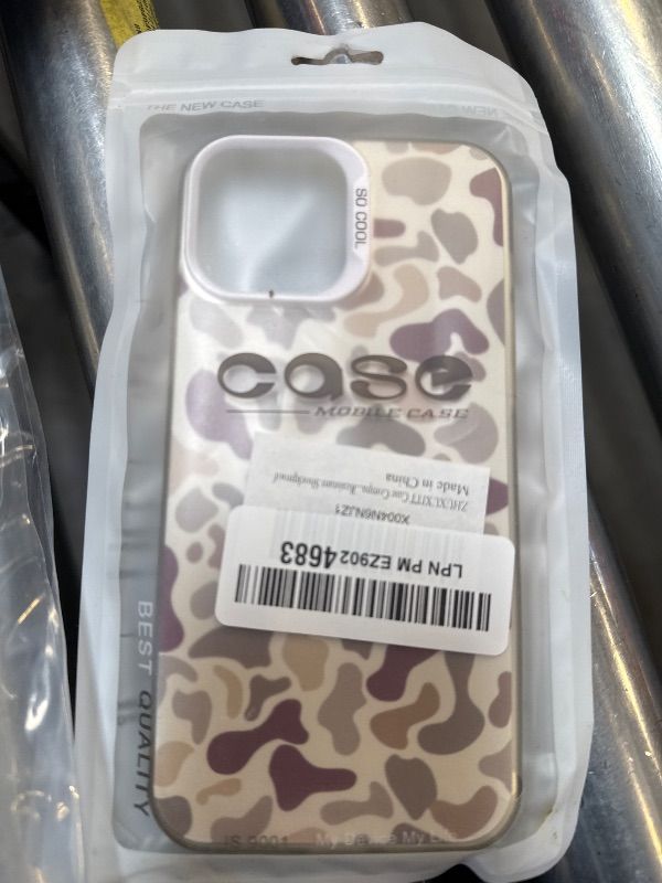 Photo 1 of ZHUXUXITT Case Compatible with iPhone 13 Pro Max,Camo Camouflage Phone Case Hybrid 2-Layer Hard Shell,Shockproof Soft for Girl Women Boy Men