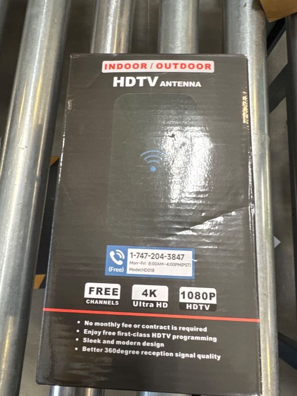 Photo 1 of 2025 Upgraded TV Antenna Indoor, 2200+ Miles Range Digital Antenna for Smart TV Indoor, HDTV Antenna for Local Channels with Amplifier, Outdoor Antenna Support 8K 4K 1080p All TVs -38FT Coax Cable