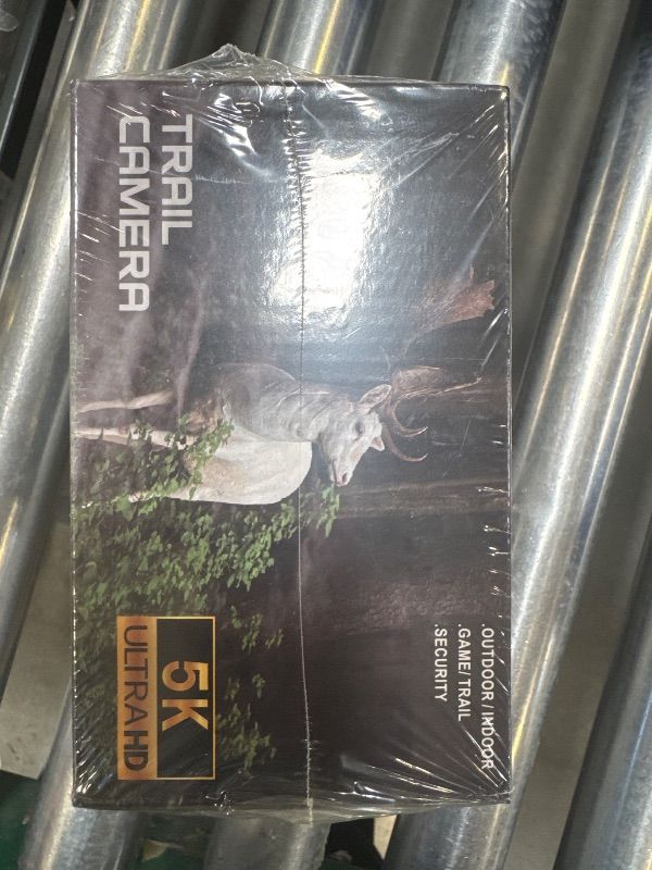 Photo 1 of EBXDW Trail Camera, 5K 60MP Game Camera with 130°Wide Angle, IP66 Waterproof Night Vision with No Glow Infrared LEDs, 0.05s Trigger Motion Activated for Wildlife, Green