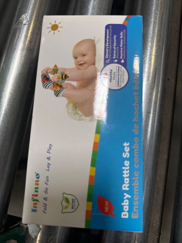 Photo 1 of Infinno Baby Wrist Rattle Socks and Foot Finder Set, Perfect Baby Toys for 0-12 Months Newborn Boys and Girls As Shower Gifts, Garden Bug Series