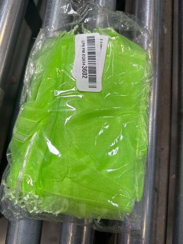 Photo 1 of Fruit Protection Bags, RIFNY 100 Pcs 6 x 8 Inch Green Mesh Fruit Netting Bag for Fruit Trees, Fruit Cover Net Bags with Drawstring for Grape Apple Mango Peach Protect from Insect Birds Squirrels